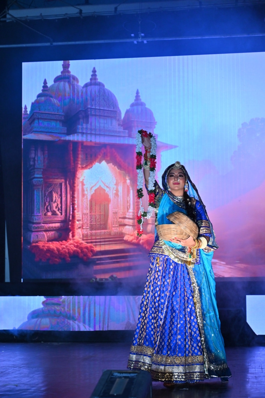 Behind the scenes of a Bhavya Kavikala Arts production — costume, stagecraft and live music coming together.