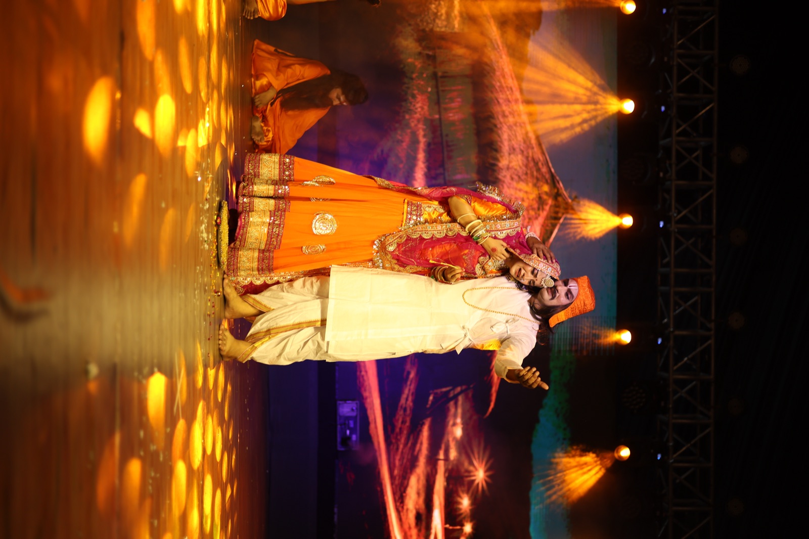 Nani Bai Ka Mayra — stage hero plate from Bhavya Kavikala Arts